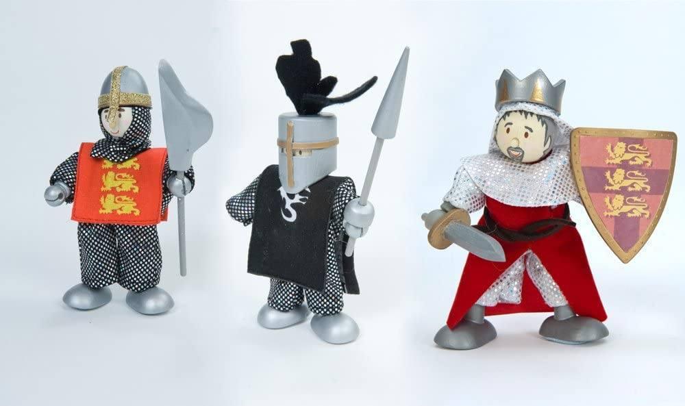 Le Toy Van Wooden Crusader Budkins Set - TOYBOX Toy Shop