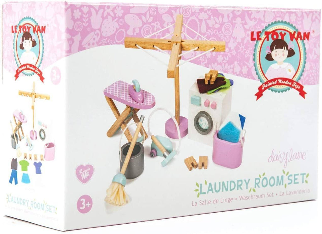Le Toy Van Wooden Doll House Laundry Room - TOYBOX Toy Shop