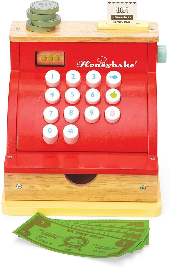 Le Toy Van - Wooden Honeybake Cash Register - TOYBOX Toy Shop
