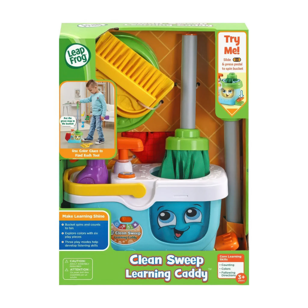 Leap Frog Clean Sweep Mop & Bucket - TOYBOX Toy Shop