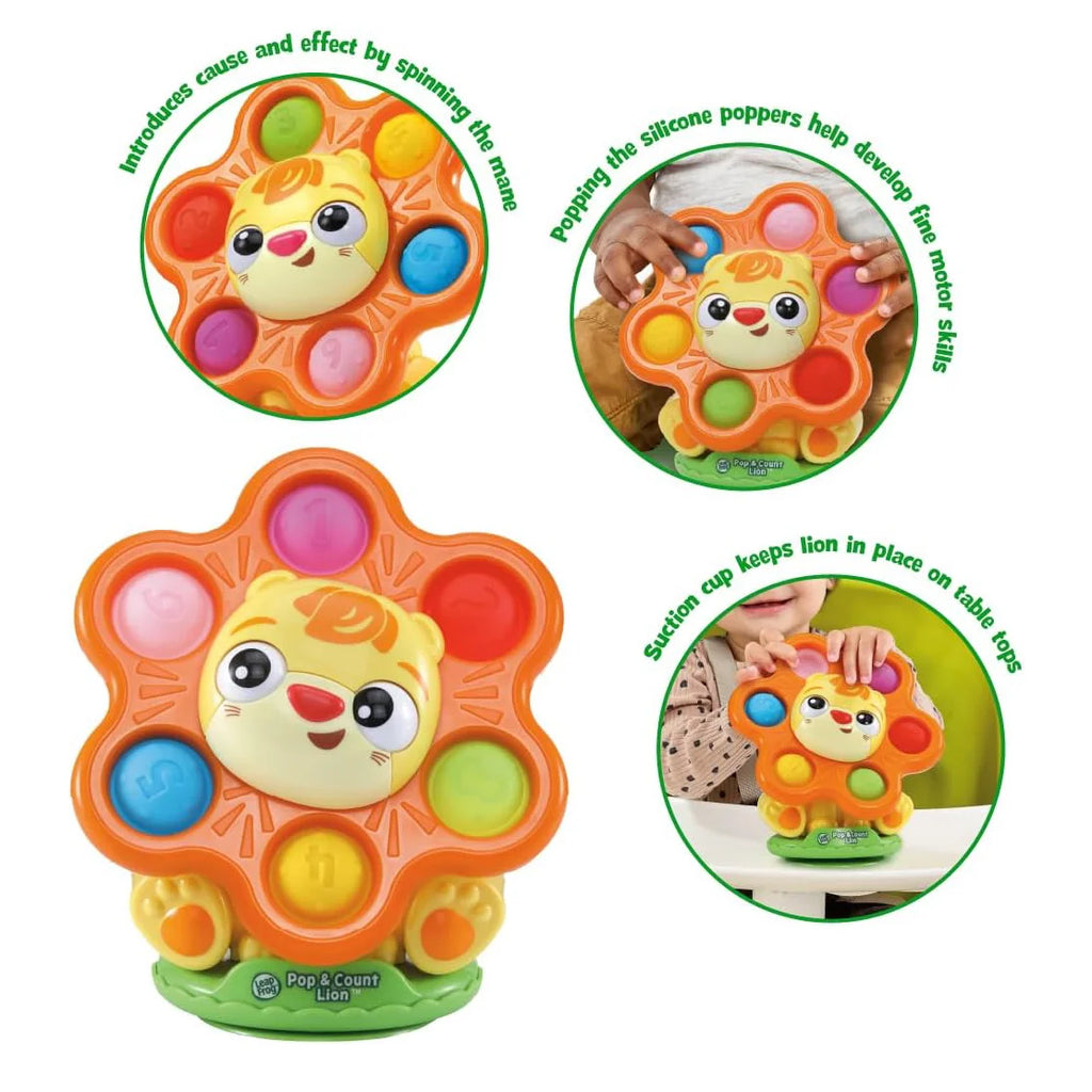 Leap Frog Pop & Count Lion - TOYBOX Toy Shop