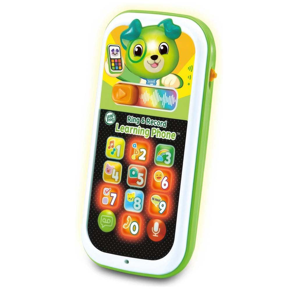 Leap Frog Scout's Ring & Record Learning Phone - TOYBOX Toy Shop