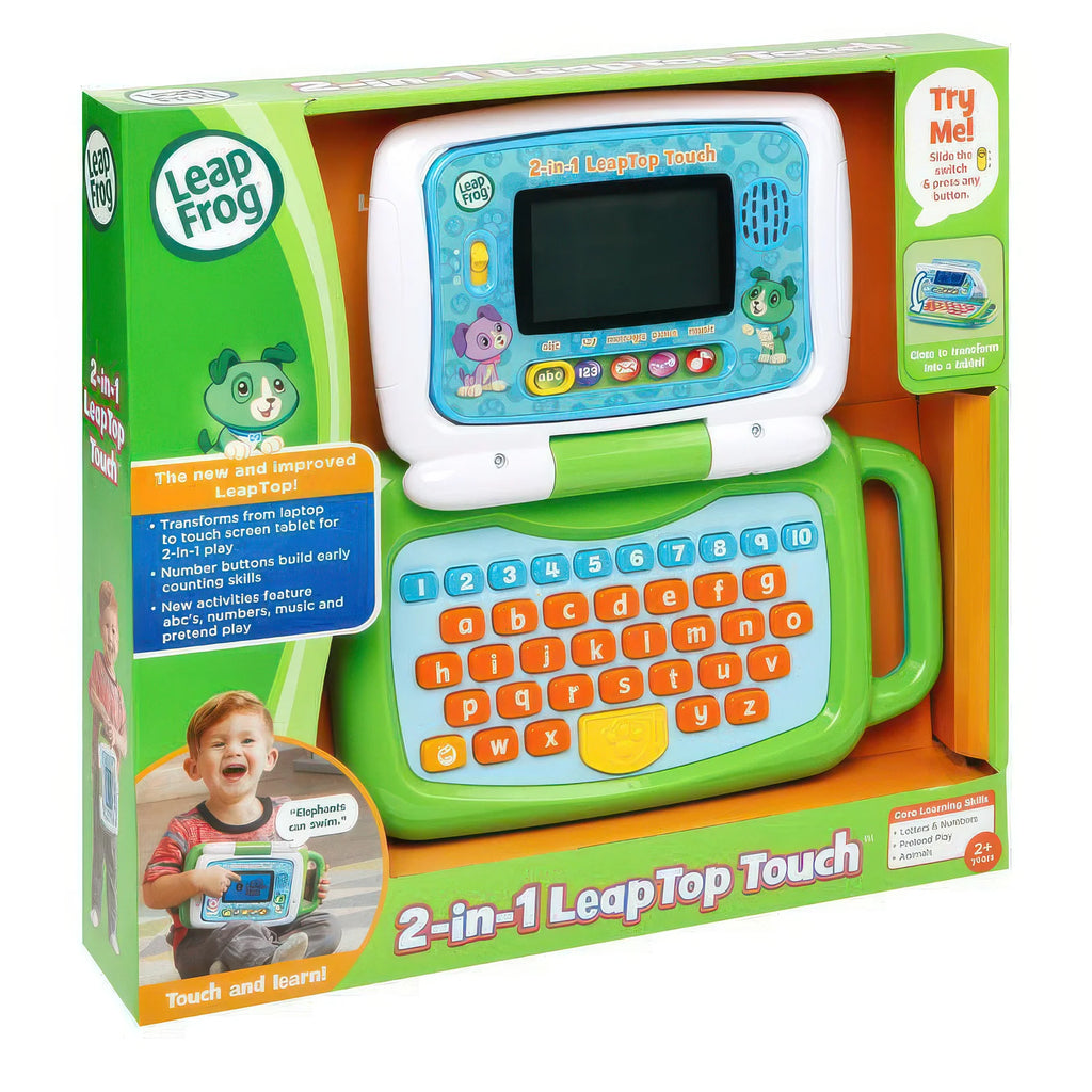 LeapFrog 2-in-1 LeapTop Touch Laptop - TOYBOX Toy Shop