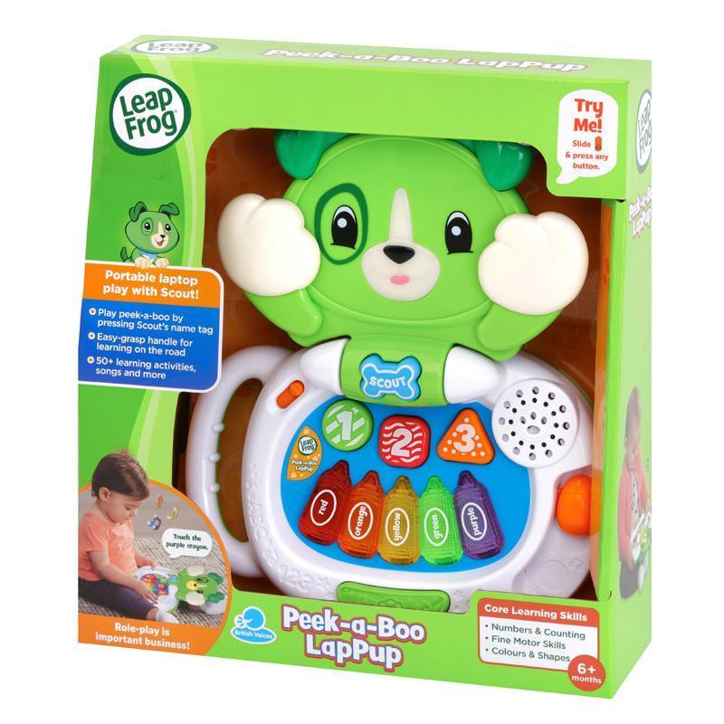 LeapFrog Peek-a-Boo LapPup Scout - TOYBOX Toy Shop