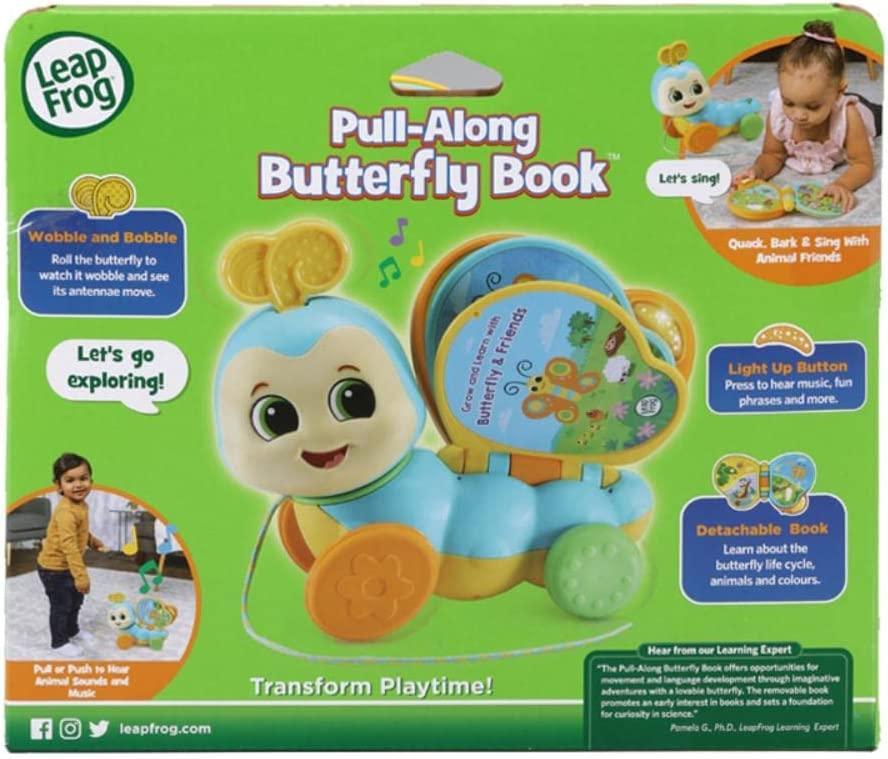 LeapFrog Pull-Along Interactive Butterfly Book - TOYBOX Toy Shop