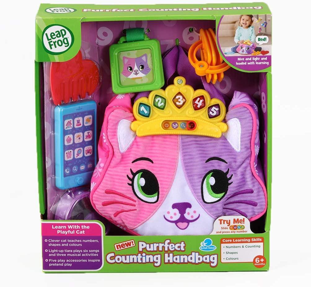 LeapFrog Purrfect Counting Handbag - TOYBOX Toy Shop