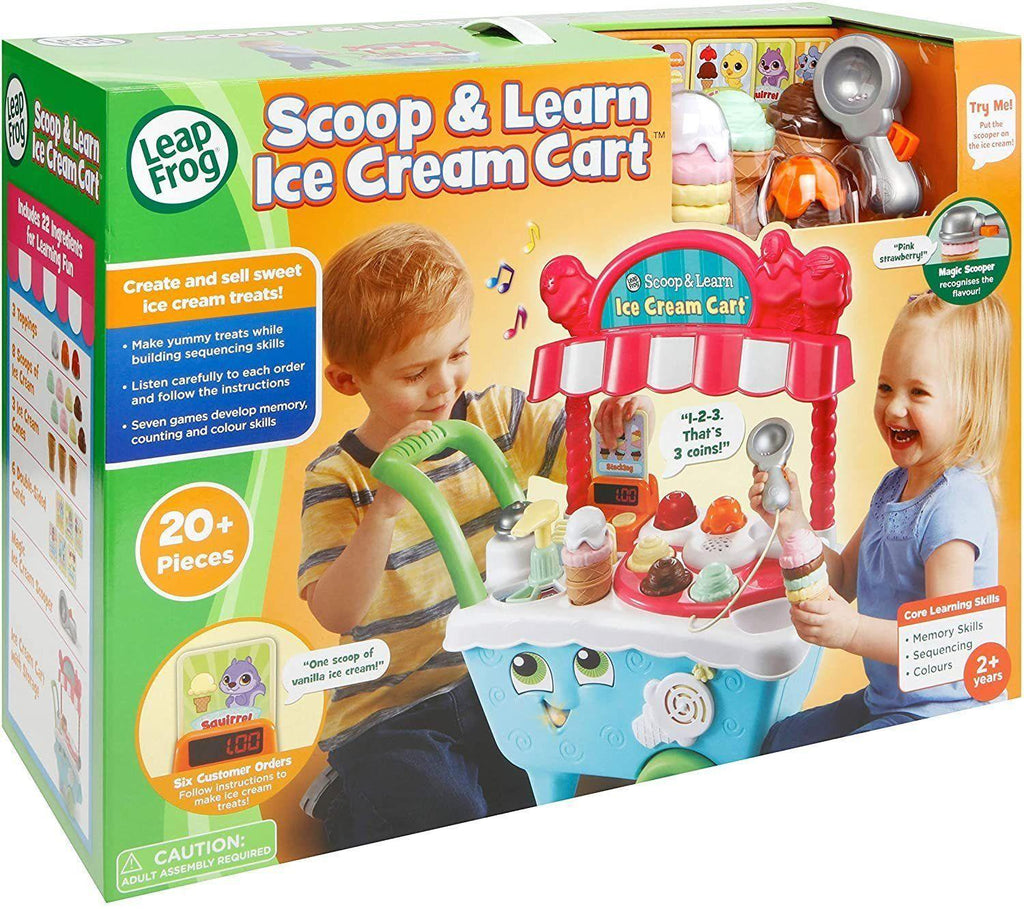 LeapFrog Scoop and Learn Ice Cream Cart - TOYBOX Toy Shop