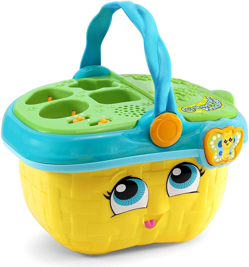 LeapFrog Shapes & Sharing Picnic Basket - Green/Yellow - TOYBOX Toy Shop