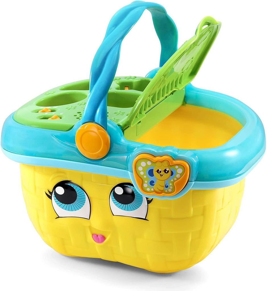 LeapFrog Shapes & Sharing Picnic Basket - Green/Yellow - TOYBOX Toy Shop