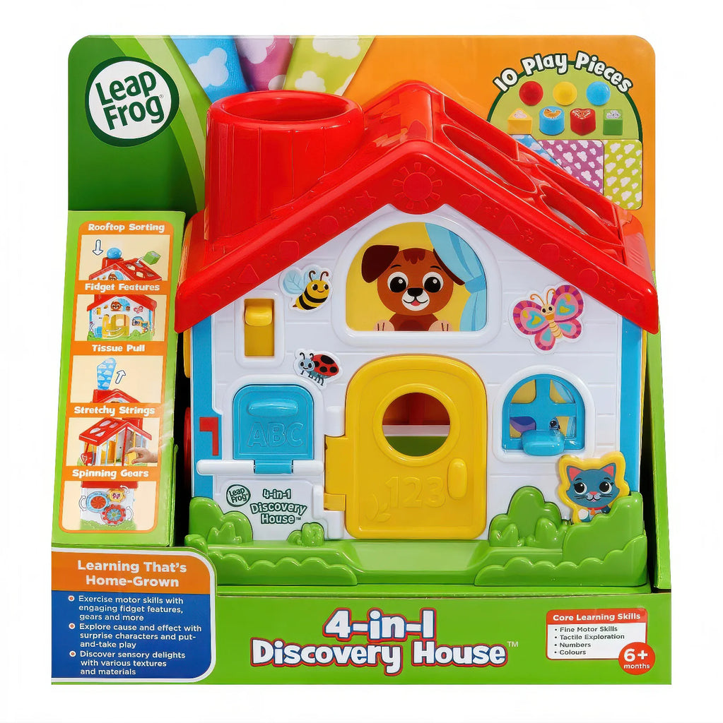 LeapFrog Toy 4-in-1 Discovery House - TOYBOX Toy Shop