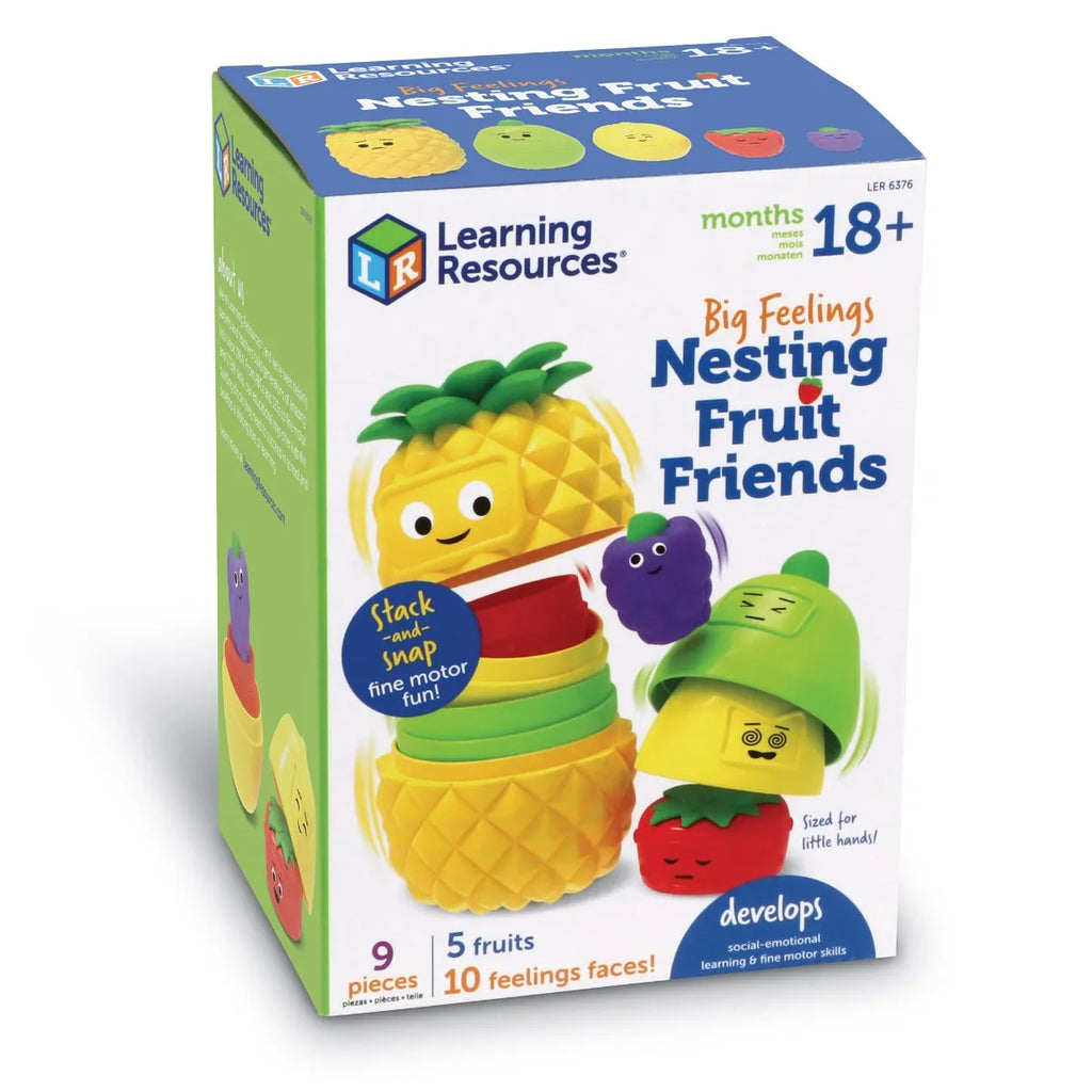 Learning Resources Big Feelings Nesting Fruit Friends - TOYBOX Toy Shop