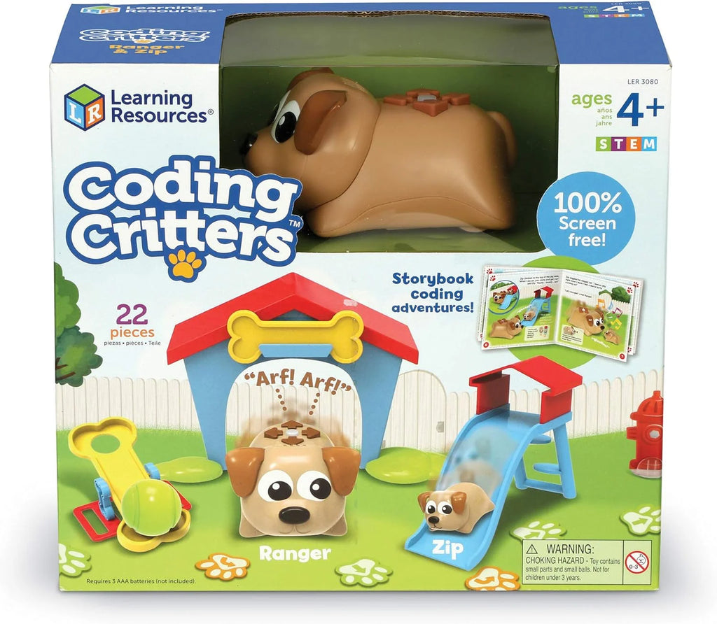 Learning Resources Coding Critters® Ranger & Zip - TOYBOX Toy Shop