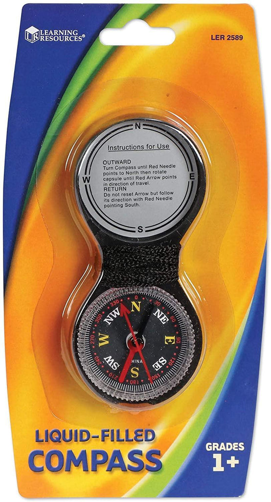 Learning Resources Durable 5 cm Compass - TOYBOX Toy Shop