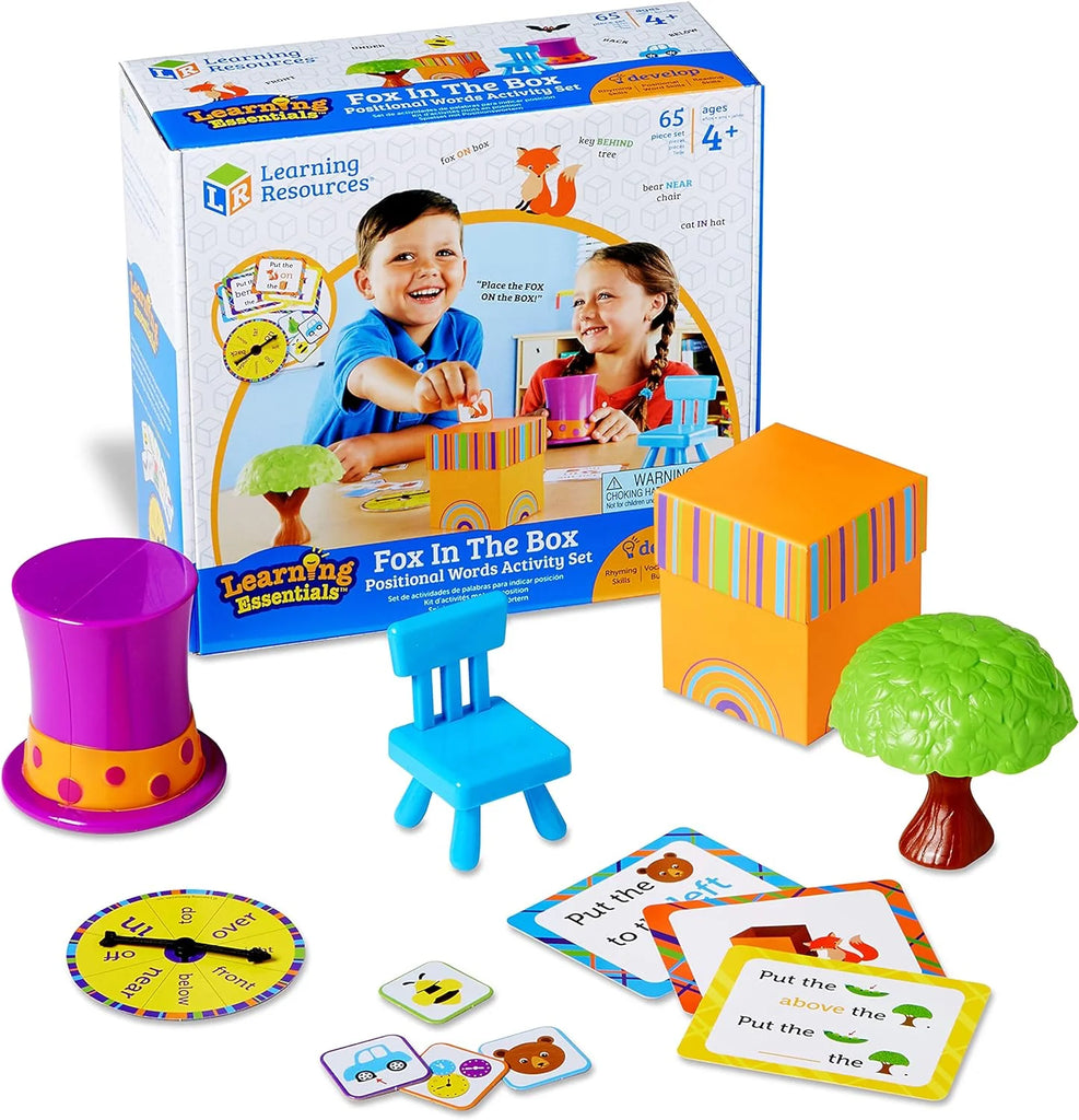 Learning Resources Fox in the Box Positional Words Activity Set - TOYBOX Toy Shop