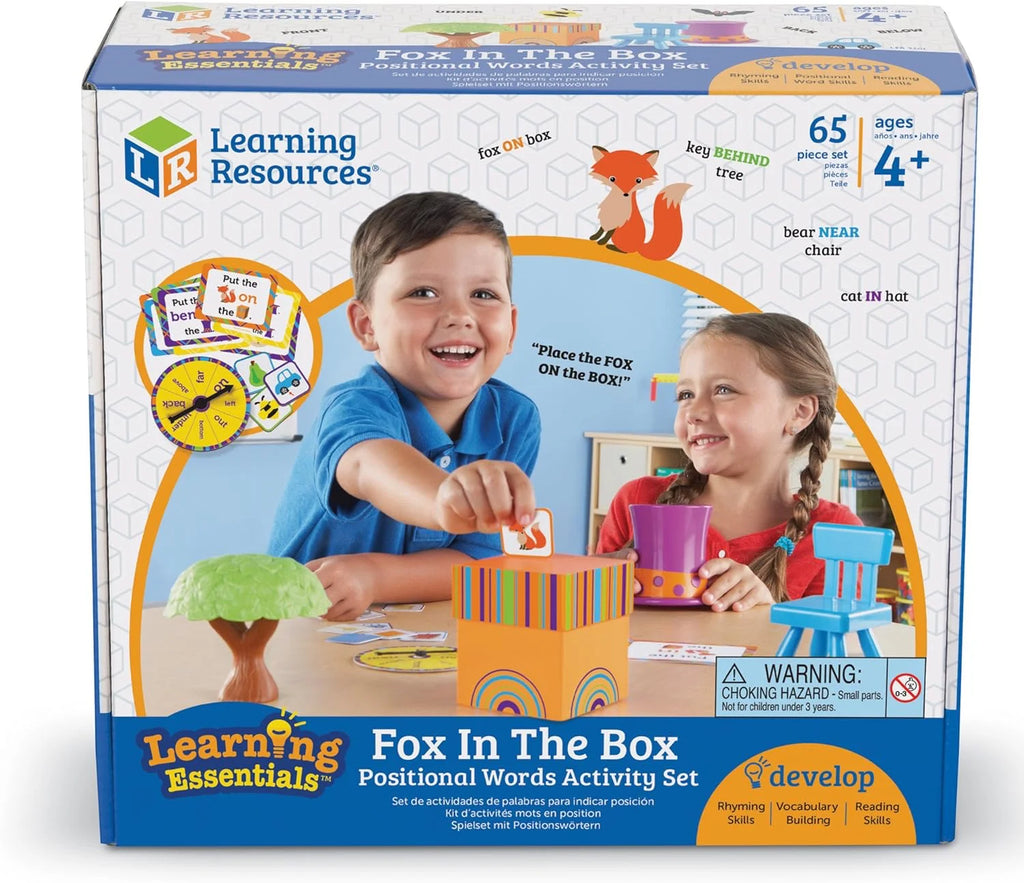 Learning Resources Fox in the Box Positional Words Activity Set - TOYBOX Toy Shop