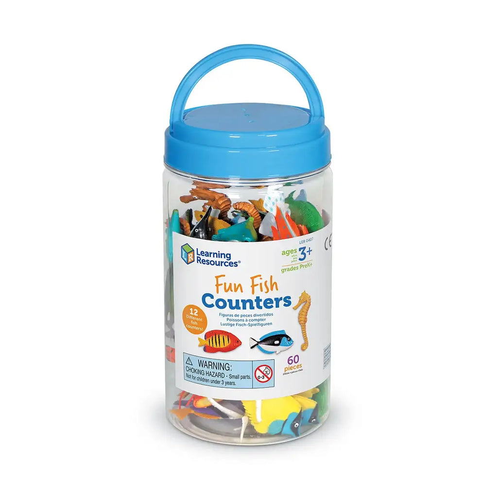 Learning Resources Fun Fish Counters (Set of 60) - TOYBOX Toy Shop