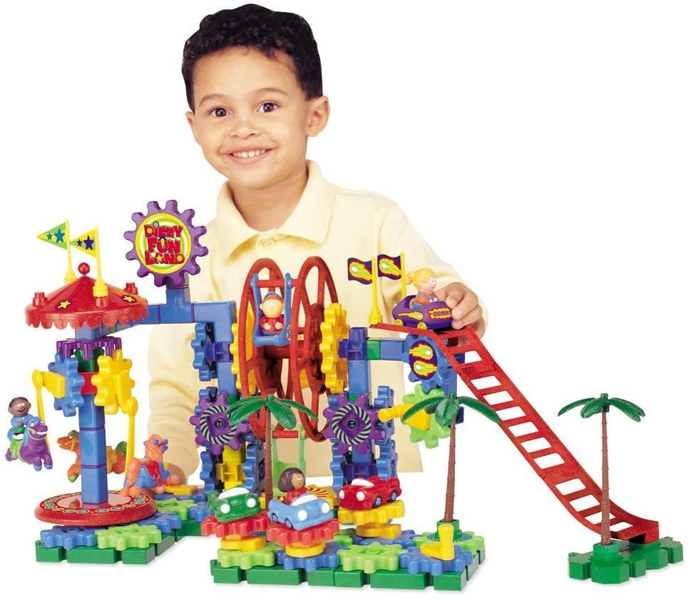 Learning Resources Gears! Gears! Gears! Dizzy Fun Land Motorised Set - TOYBOX Toy Shop