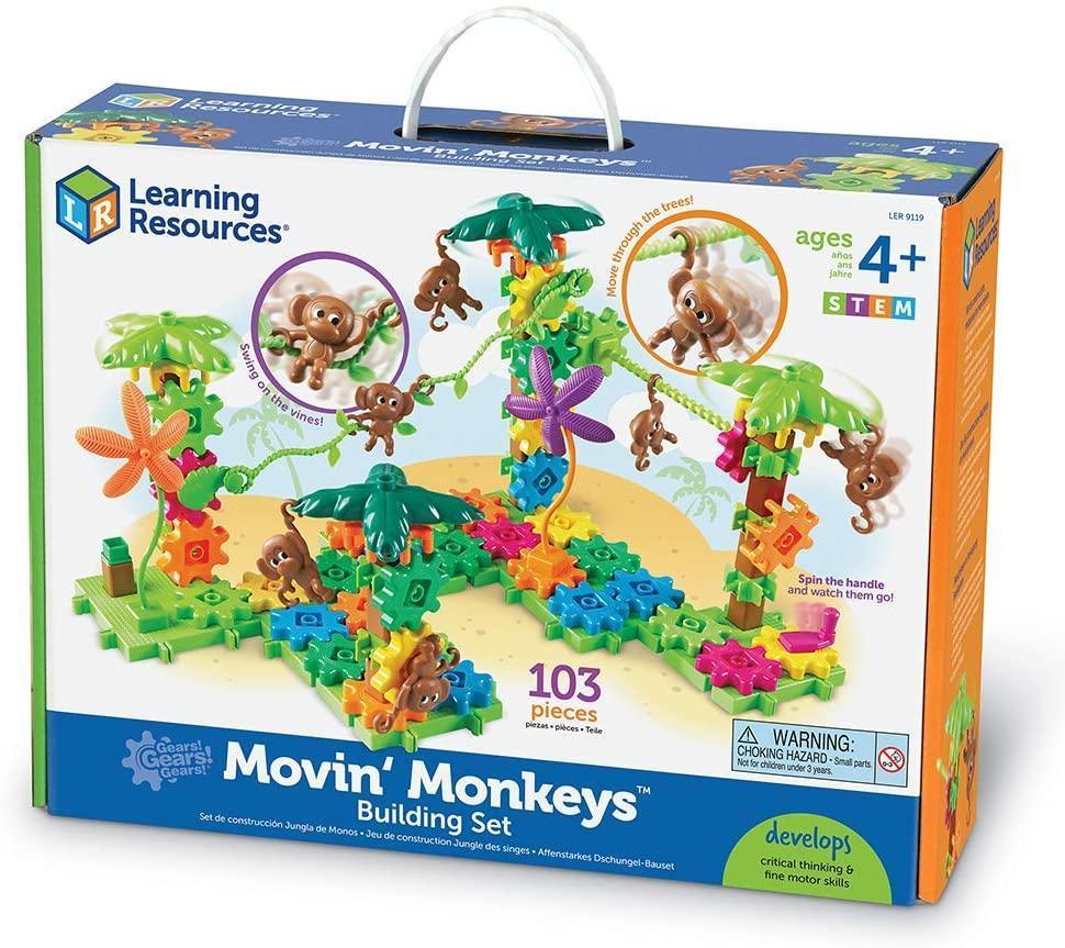 Learning Resources Gears! Gears! Gears! Movin’ Monkeys - TOYBOX Toy Shop