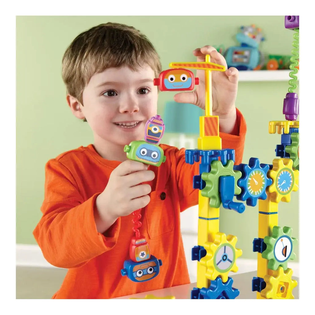 Learning Resources Gears! Gears! Gears!® Robot Factory Building Set - TOYBOX Toy Shop