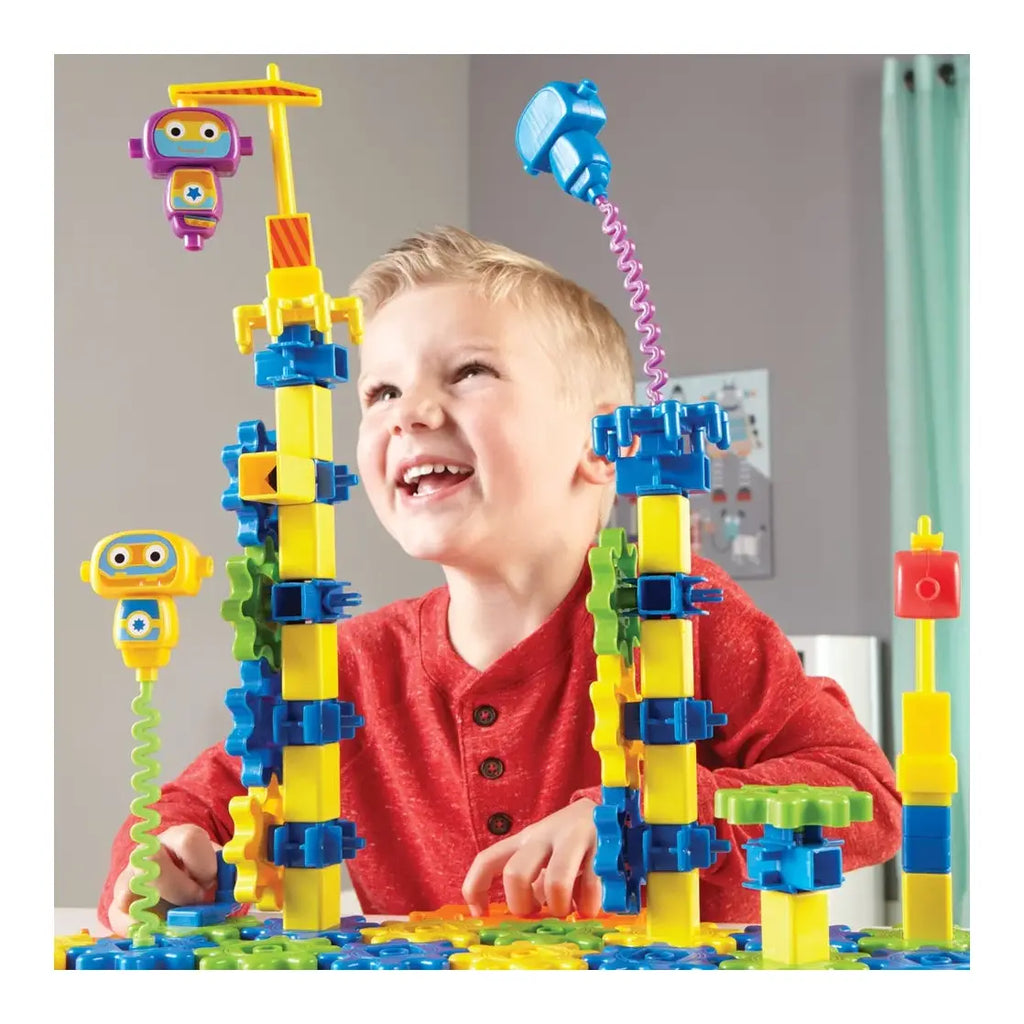 Learning Resources Gears! Gears! Gears!® Robot Factory Building Set - TOYBOX Toy Shop