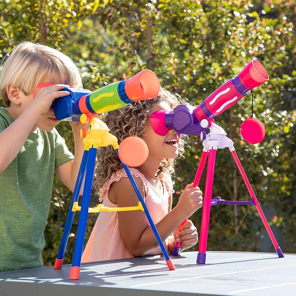 Learning Resources GeoSafari Jr My First Telescope - Pink - TOYBOX Toy Shop