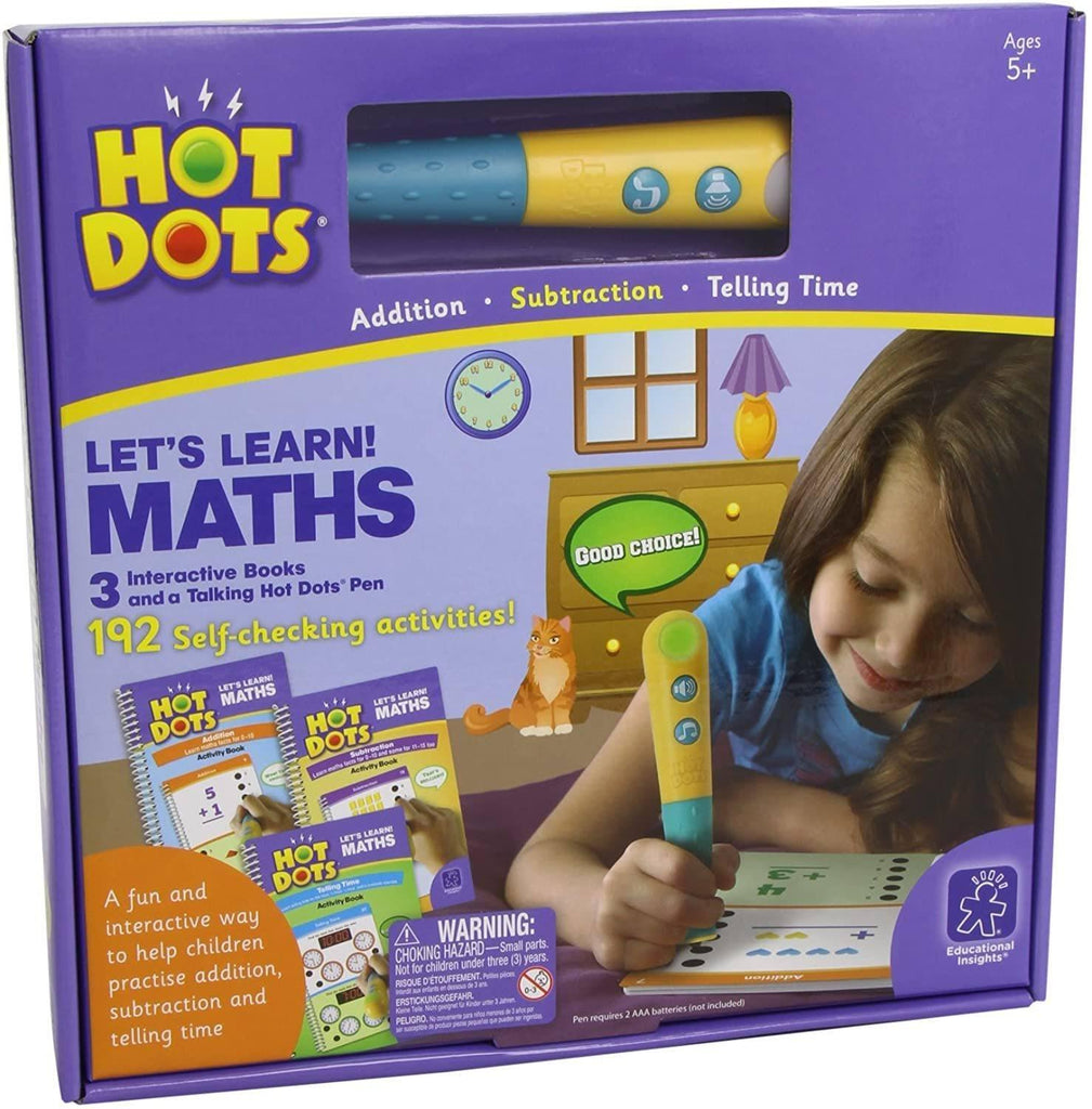 Learning Resources Hot Dots Let's Learn! Maths - TOYBOX Toy Shop