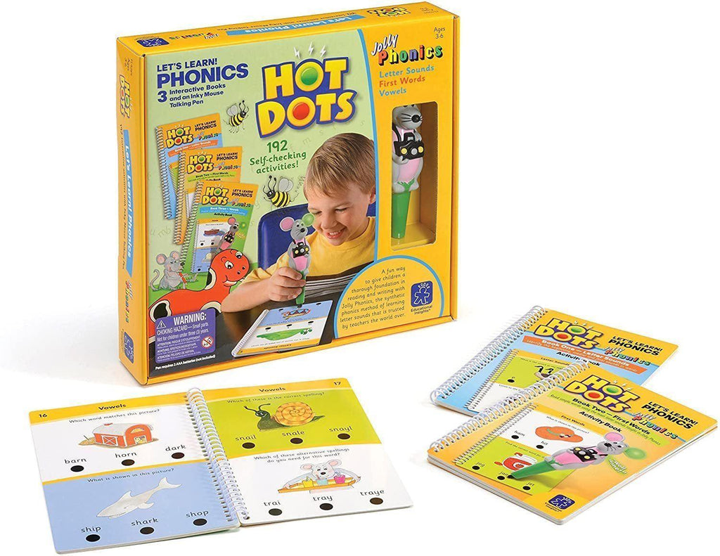 Learning Resources Hot Dots Let's Learn! Phonics - TOYBOX Toy Shop