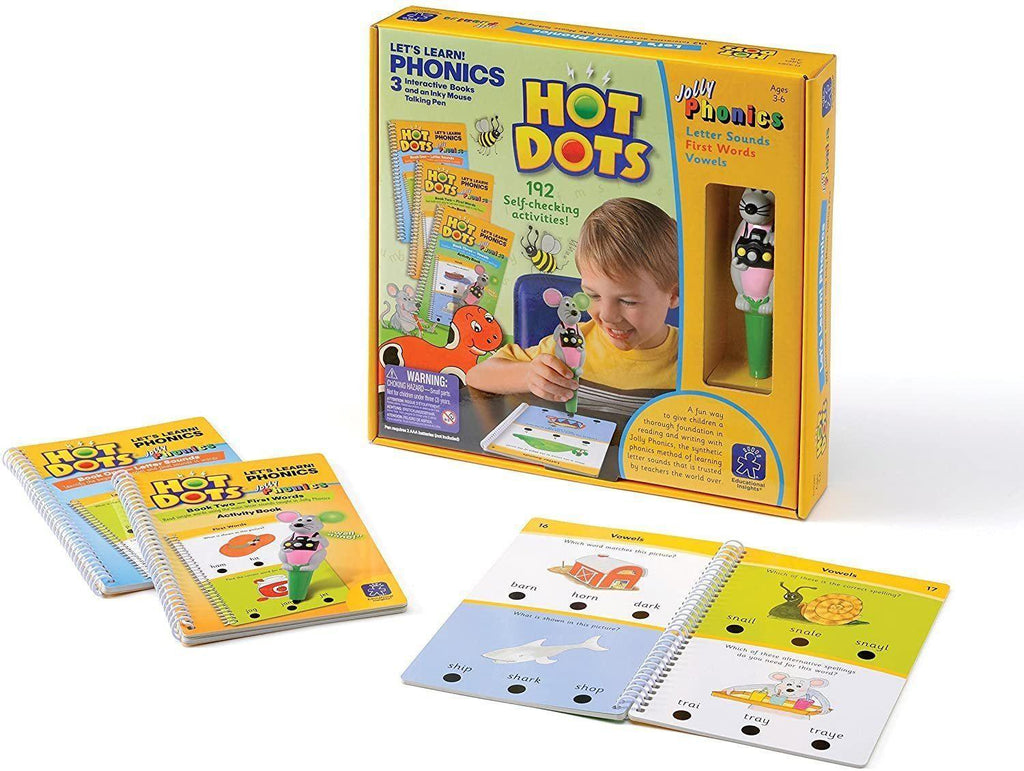 Learning Resources Hot Dots Let's Learn! Phonics - TOYBOX Toy Shop