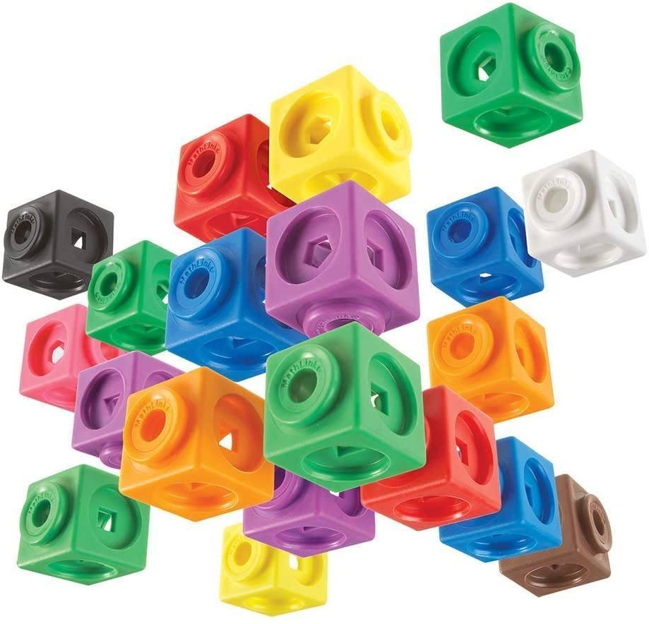 Learning Resources MathLink Cubes Big Builders - TOYBOX Toy Shop