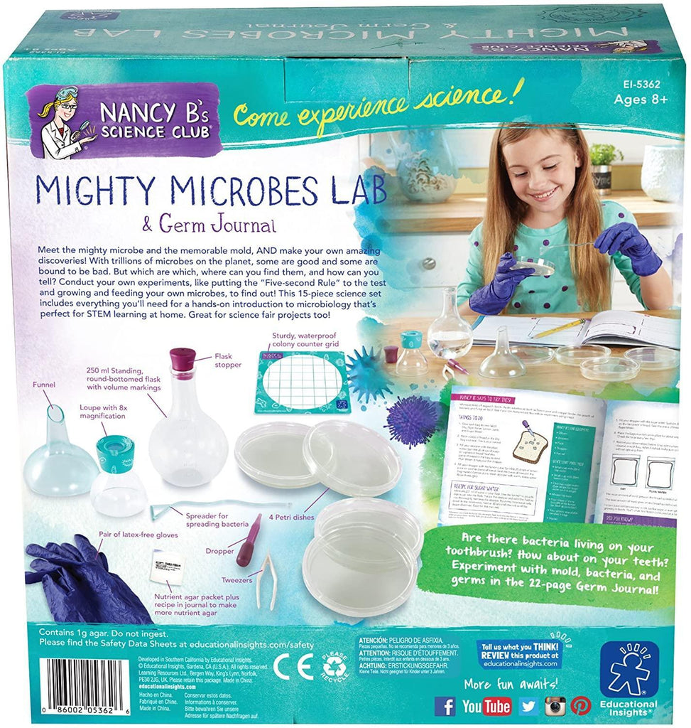 Learning Resources Nancy B's Science Club Mighty Microbes Lab - TOYBOX Toy Shop