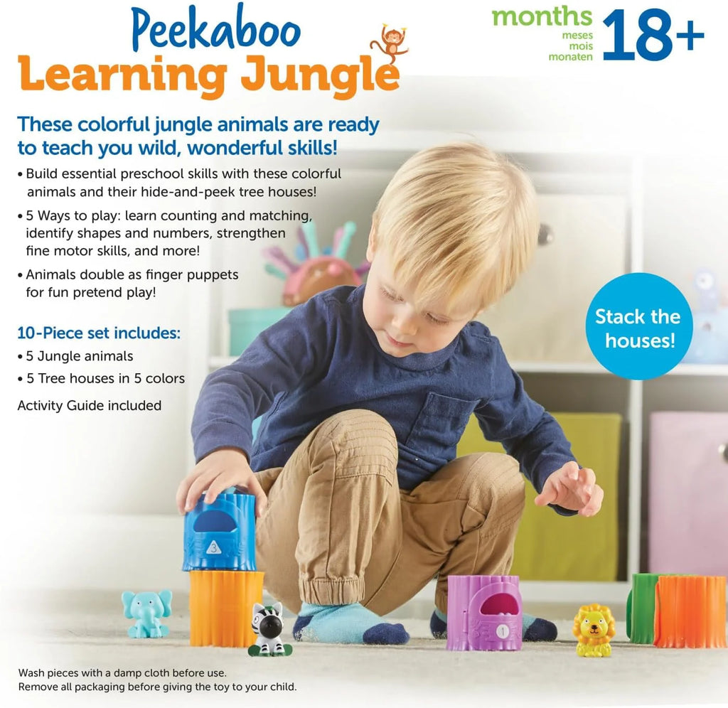 Learning Resources Peekaboo Learning Jungle - TOYBOX Toy Shop