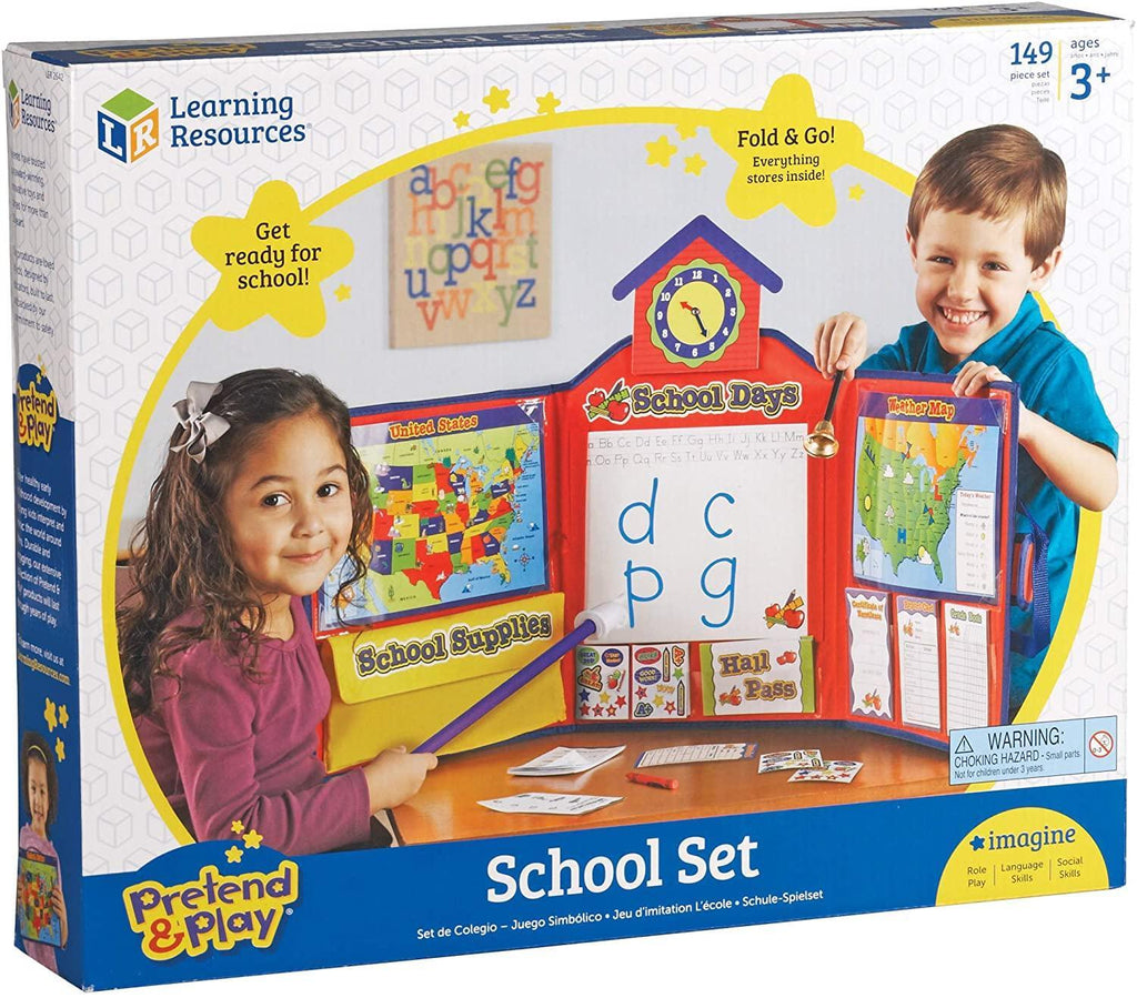 Learning Resources Pretend & Play School Set - TOYBOX Toy Shop