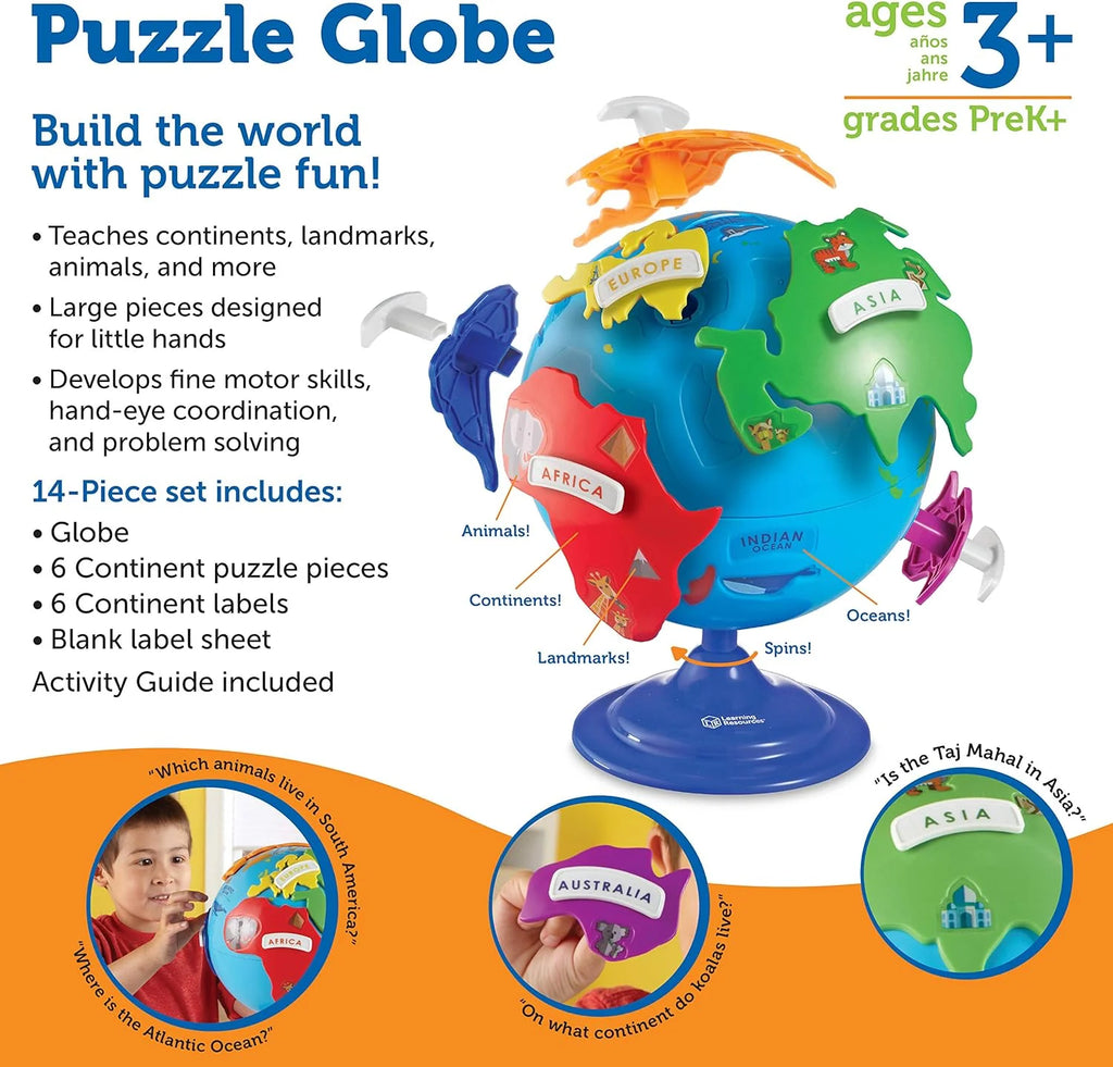 Learning Resources Puzzle Globe - TOYBOX Toy Shop