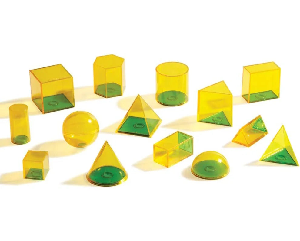 Learning Resources Relational GeoSolids 3D Maths Classroom Resource - TOYBOX Toy Shop