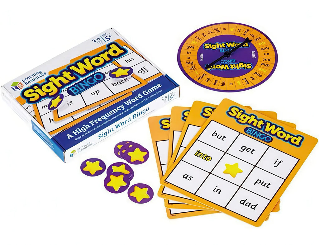 Learning Resources Sight Word Bingo - TOYBOX Toy Shop