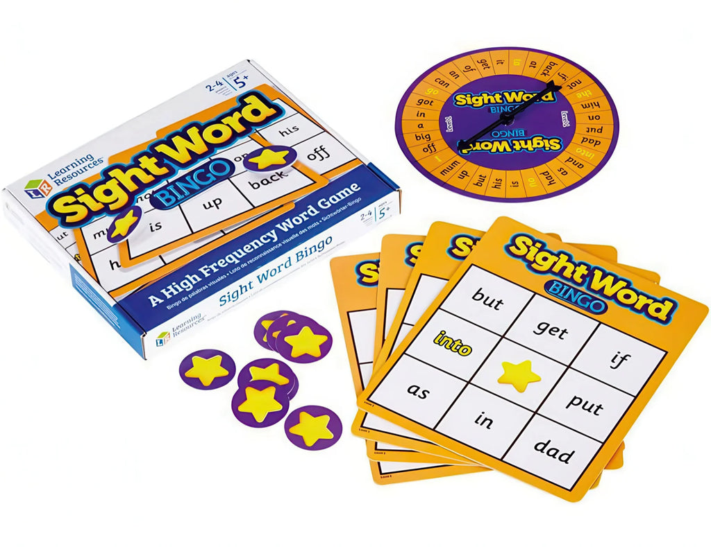 Learning Resources Sight Word Bingo - TOYBOX Toy Shop