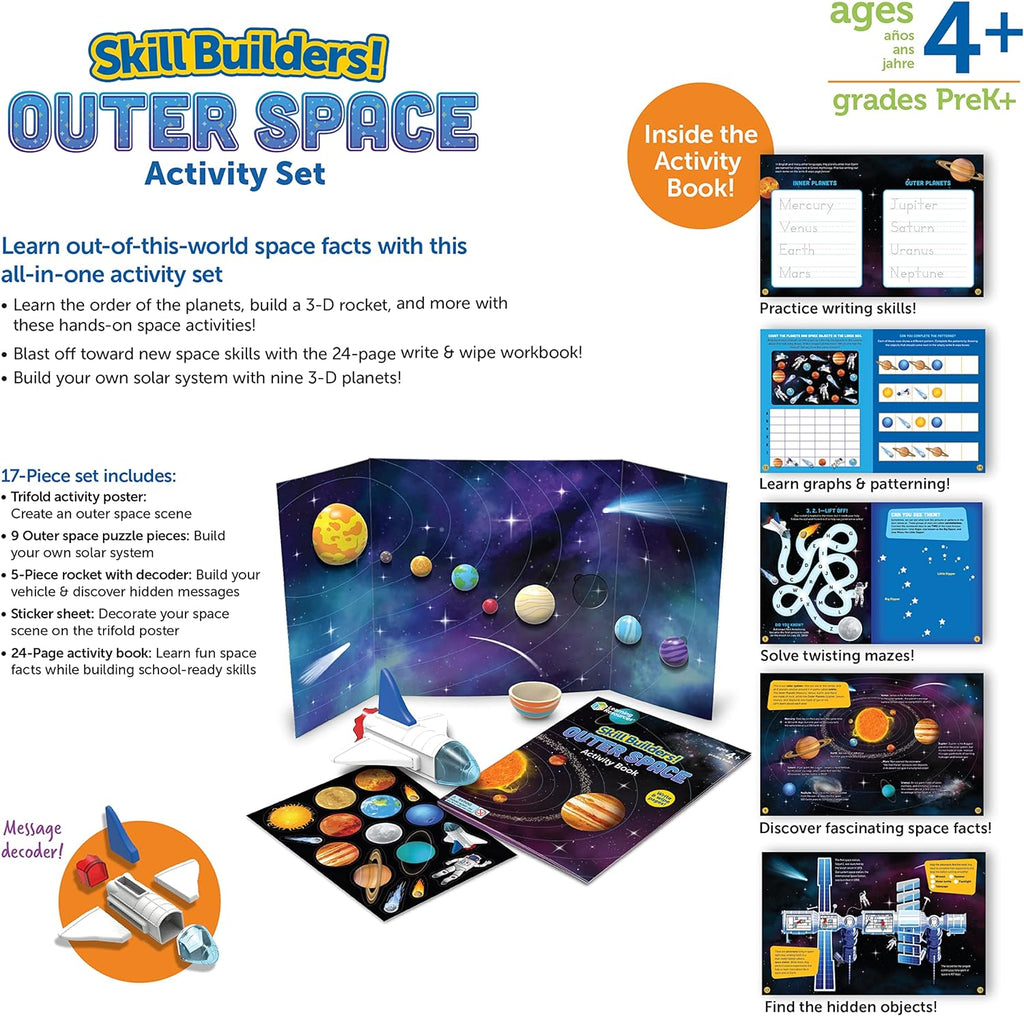 Learning Resources Skill Builders! Outer Space - TOYBOX Toy Shop