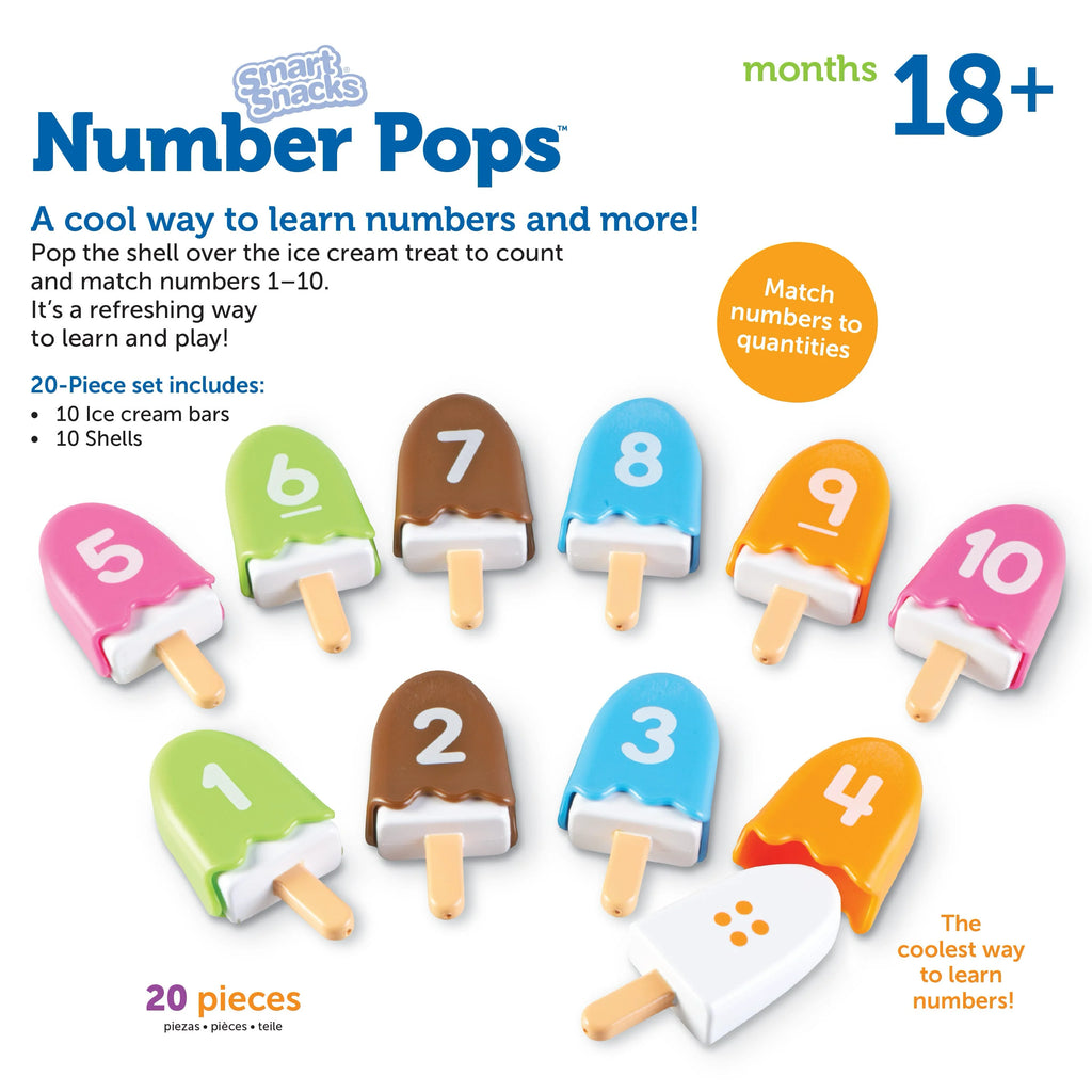 Learning Resources Smart Snacks® Number Pops - TOYBOX Toy Shop