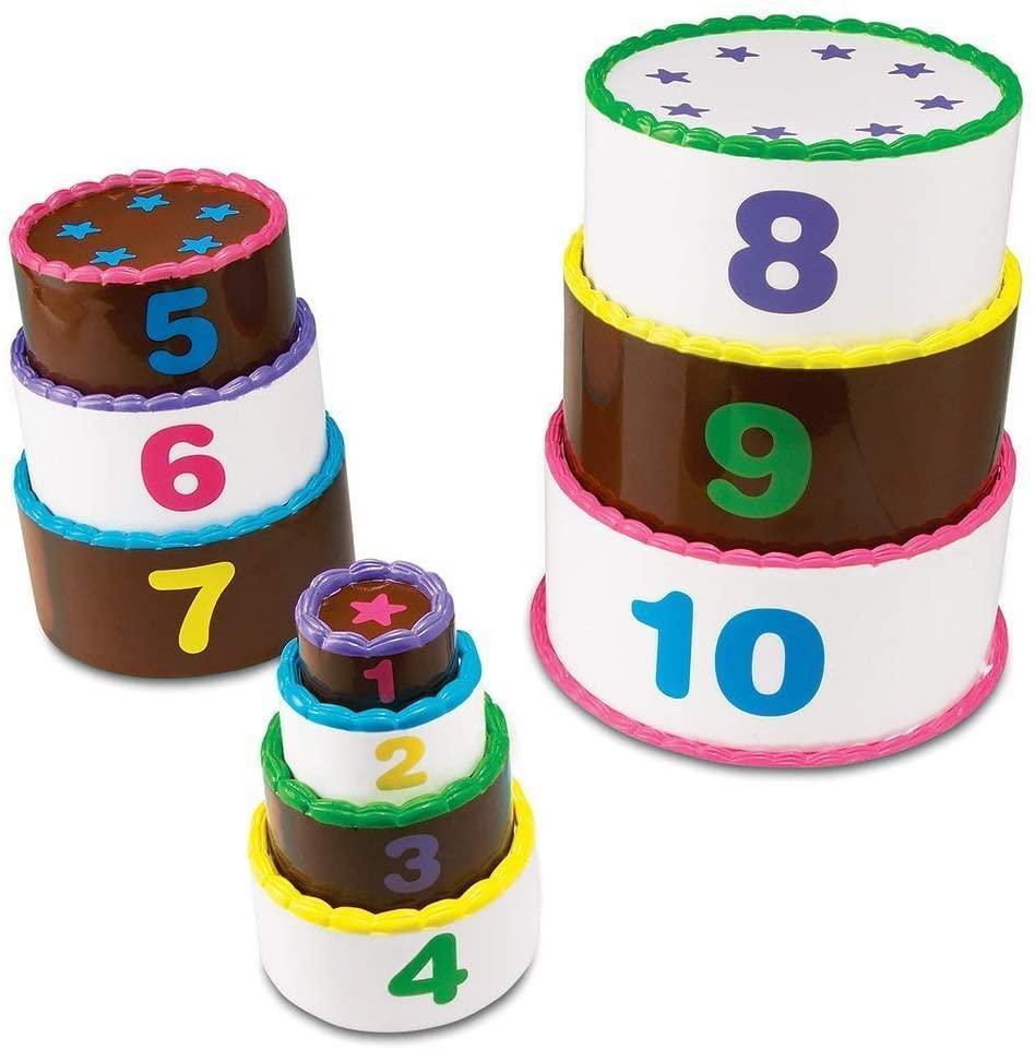 Learning Resources Smart Snacks Stack & Count Layer Cake- Numbers & Counting - TOYBOX Toy Shop