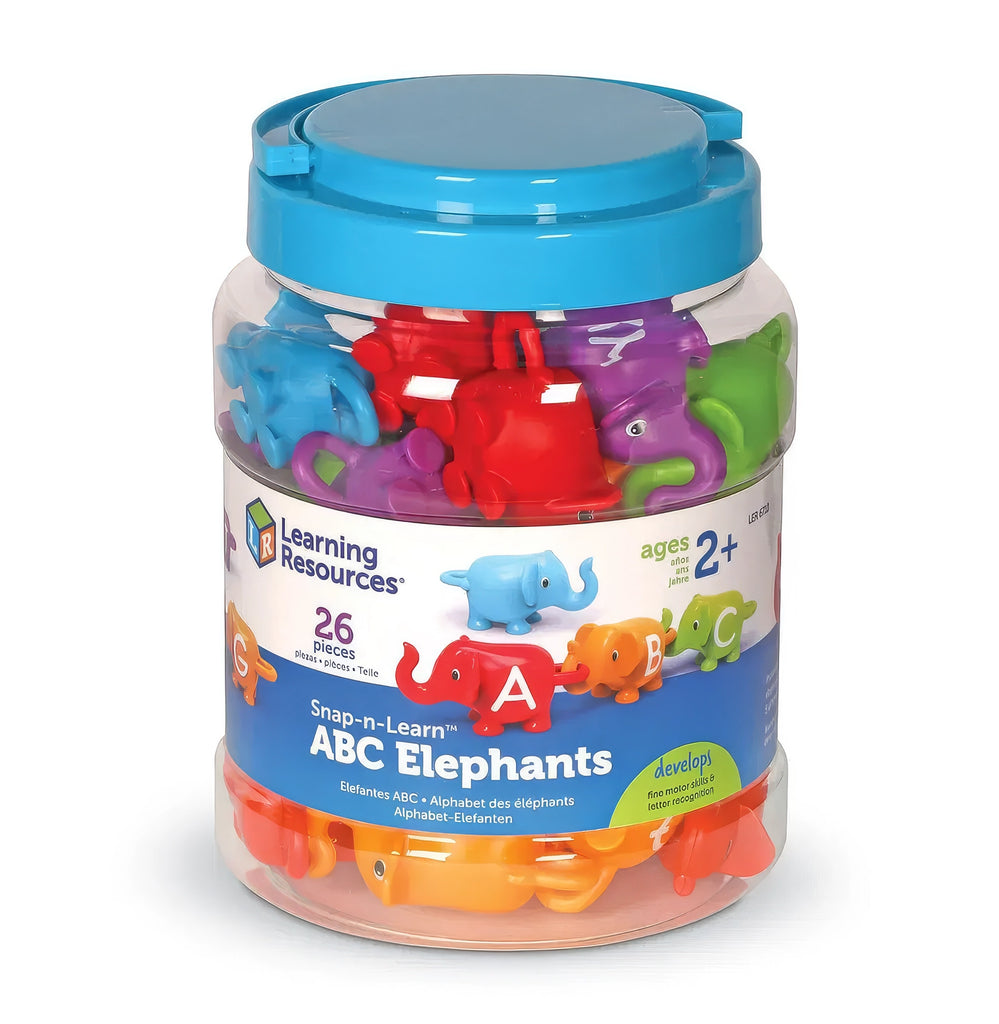 Learning Resources Snap-N-Learn ABC Elephants - TOYBOX Toy Shop