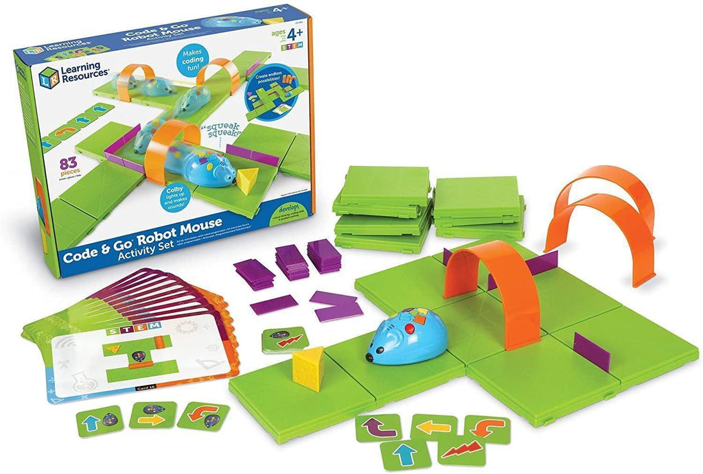 Learning Resources STEM-Code & Go Robot Mouse - TOYBOX Toy Shop