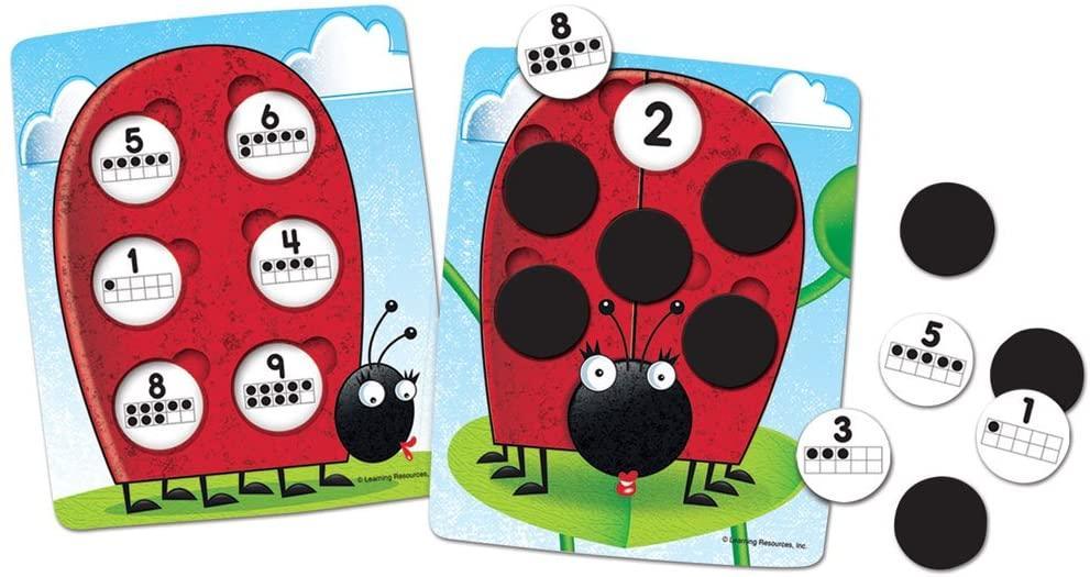 Learning Resources Ten-Frame Game 10 On The Spot! - TOYBOX Toy Shop