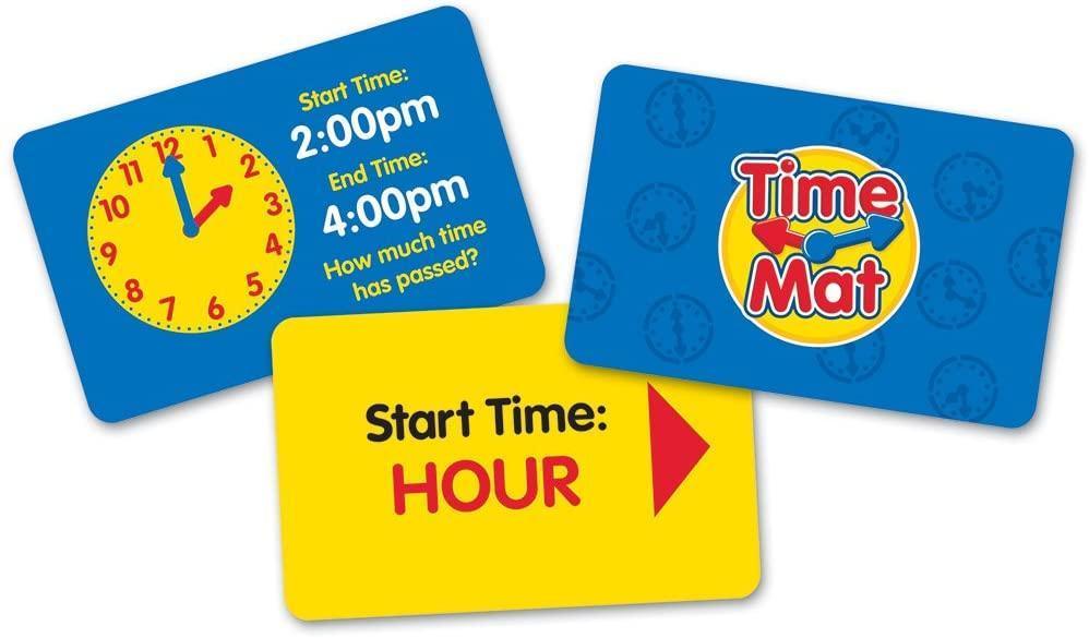 Learning Resources Time Activity Mat, Learning Clock - TOYBOX Toy Shop