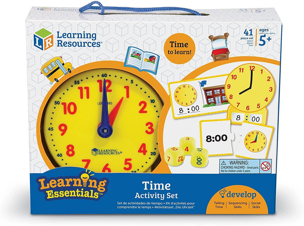 Learning Resources Time Activity Set - TOYBOX Toy Shop