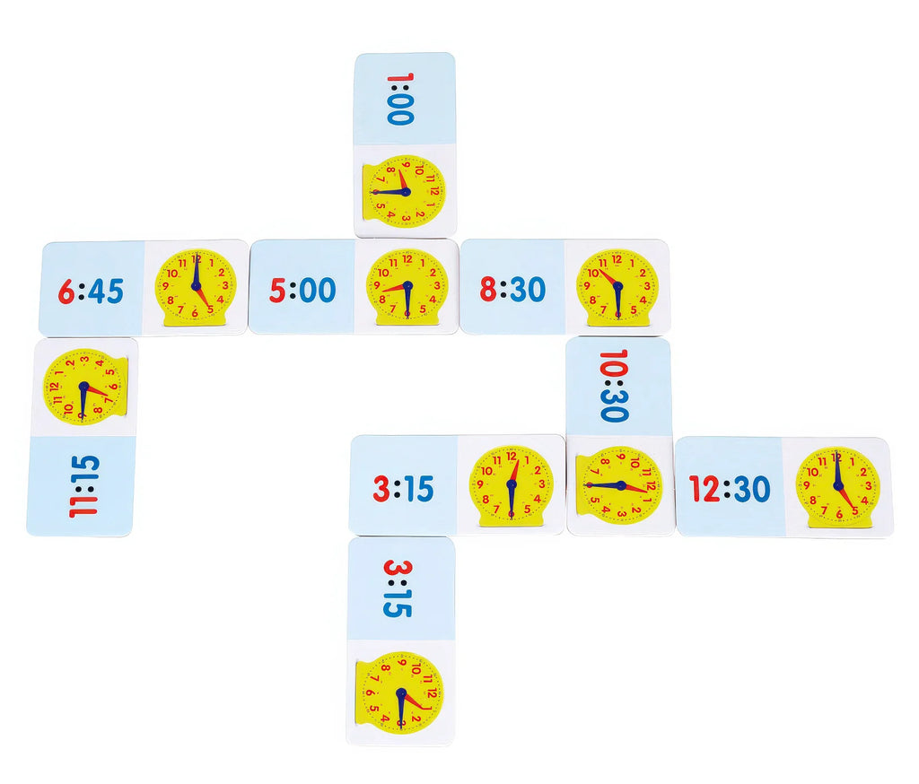 Learning Resources Time Dominoes - TOYBOX Toy Shop