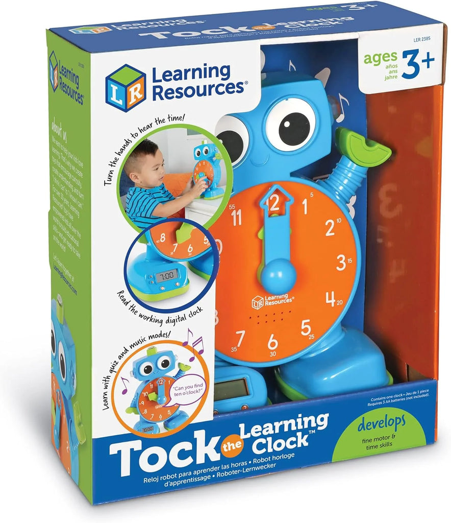 Learning Resources Tock the Learning Clock® - TOYBOX Toy Shop