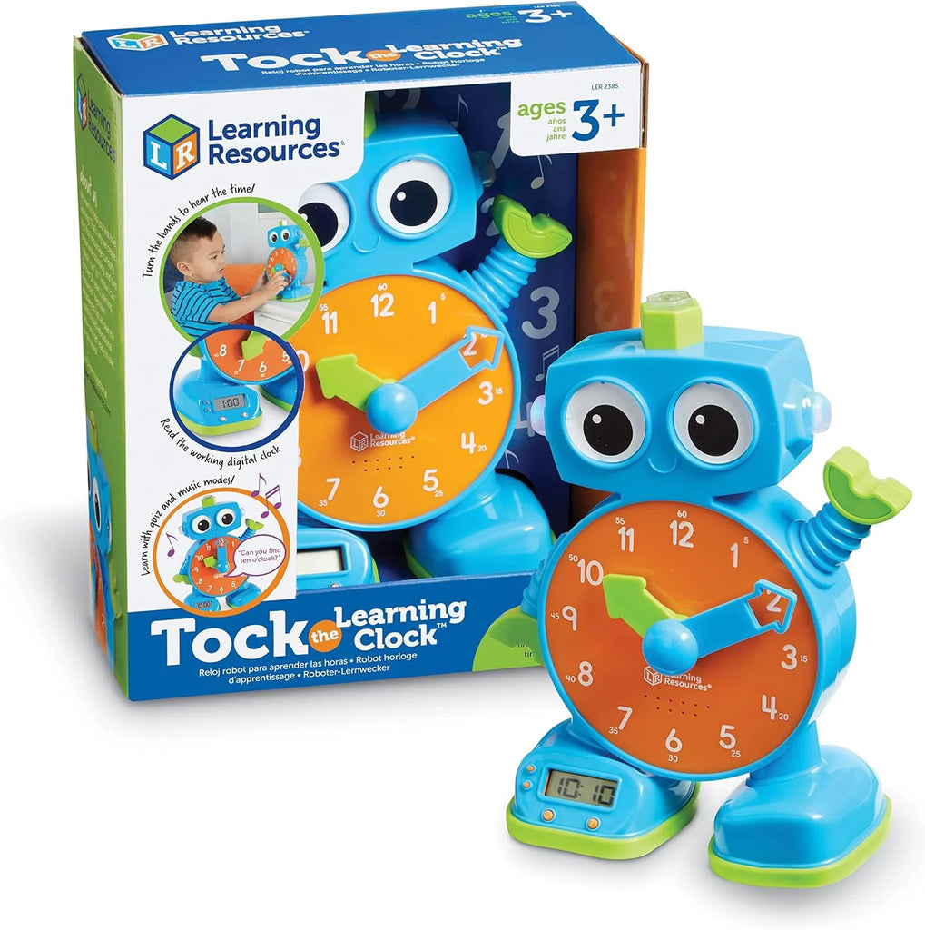 Learning Resources Tock the Learning Clock® - TOYBOX Toy Shop