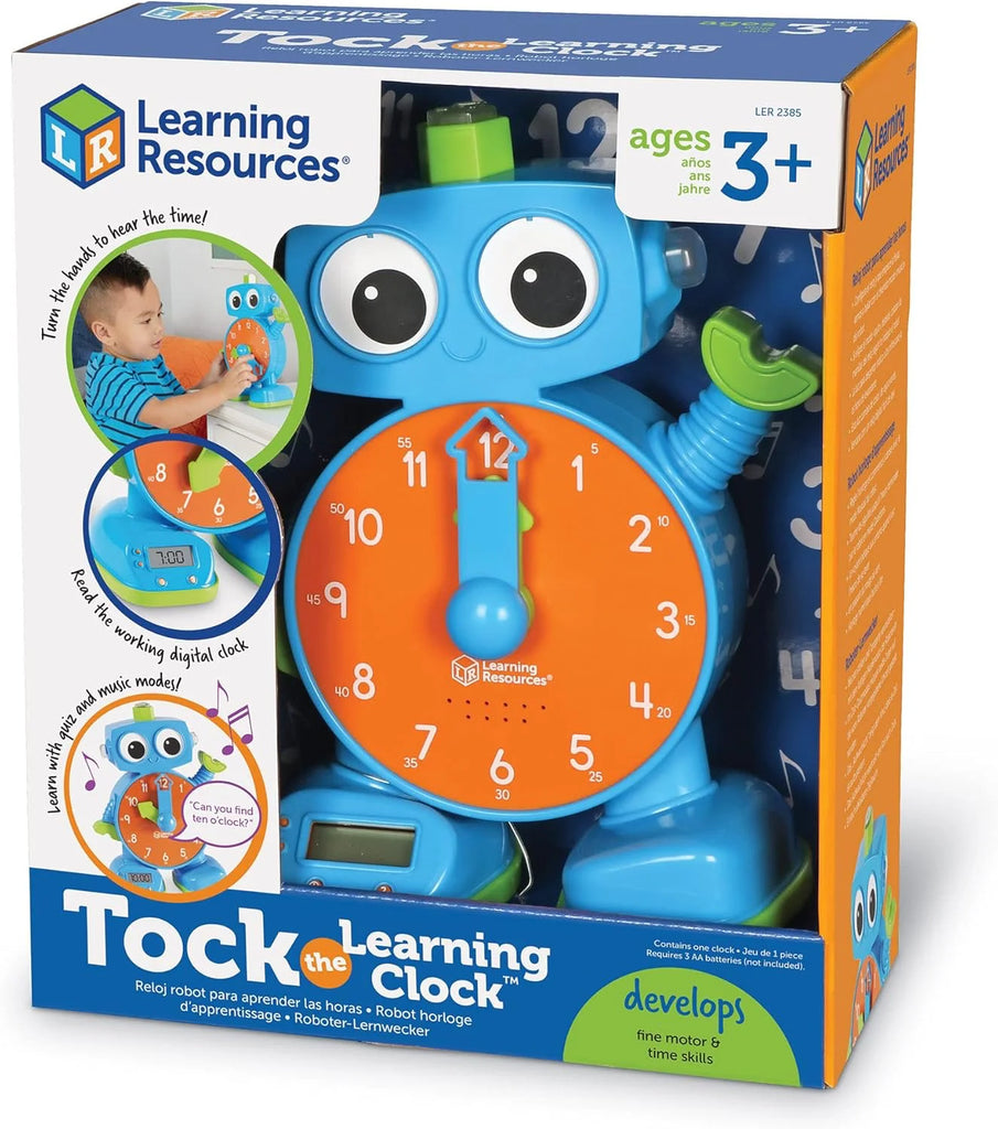 Learning Resources Tock the Learning Clock® - TOYBOX Toy Shop