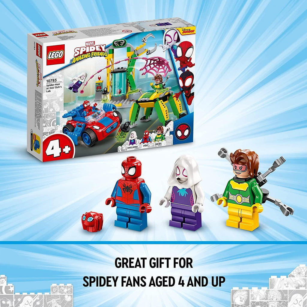 LEGO MARVEL 10783 Spider-Man at Doc Ock’s Lab - TOYBOX Toy Shop