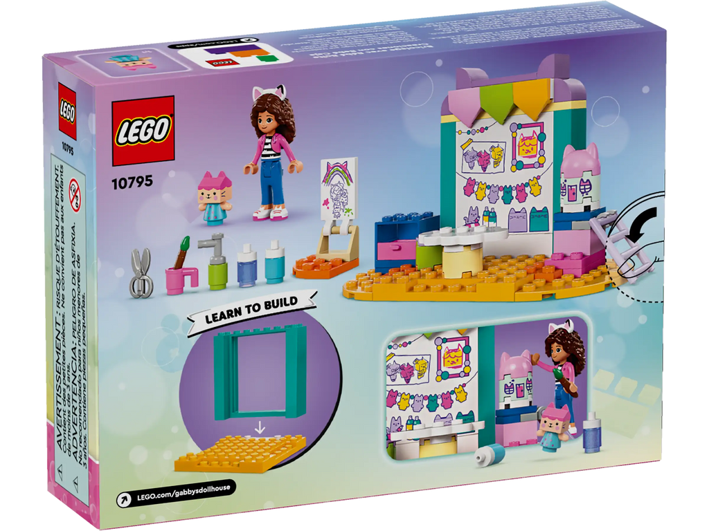 LEGO 10795 Gabby's Dollhouse Crafting with Baby Box - TOYBOX Toy Shop